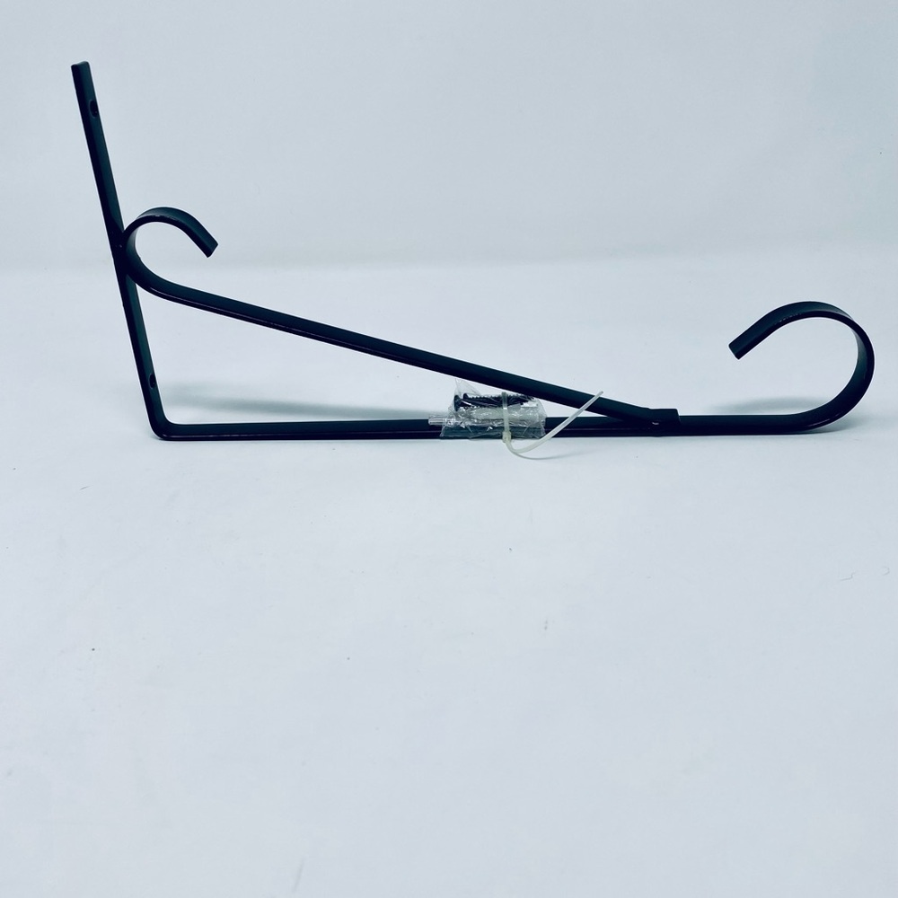 NEW - Black Metal Hanging Plant Hook